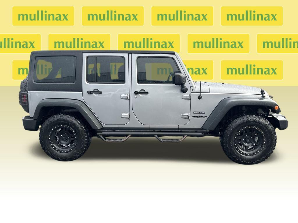 used 2015 Jeep Wrangler Unlimited car, priced at $16,683