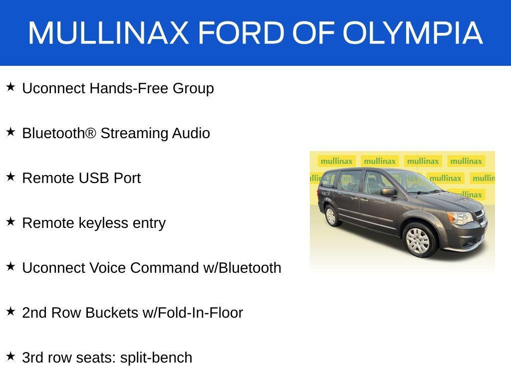 used 2016 Dodge Grand Caravan car, priced at $8,123