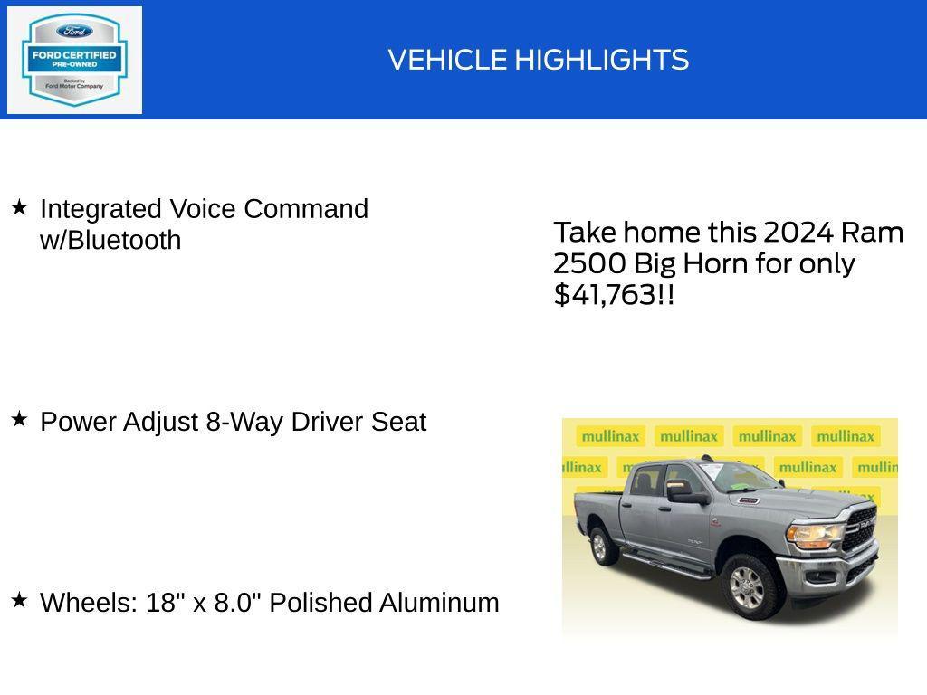used 2024 Ram 2500 car, priced at $41,763