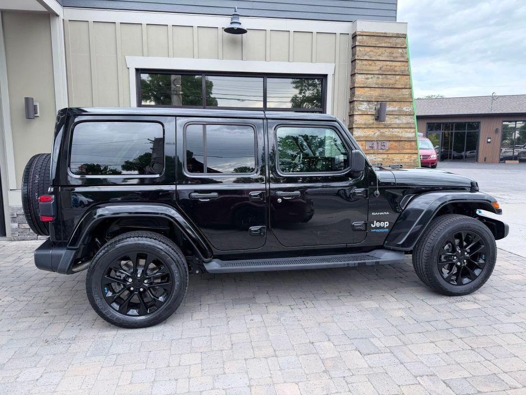 used 2022 Jeep Wrangler Unlimited 4xe car, priced at $27,999