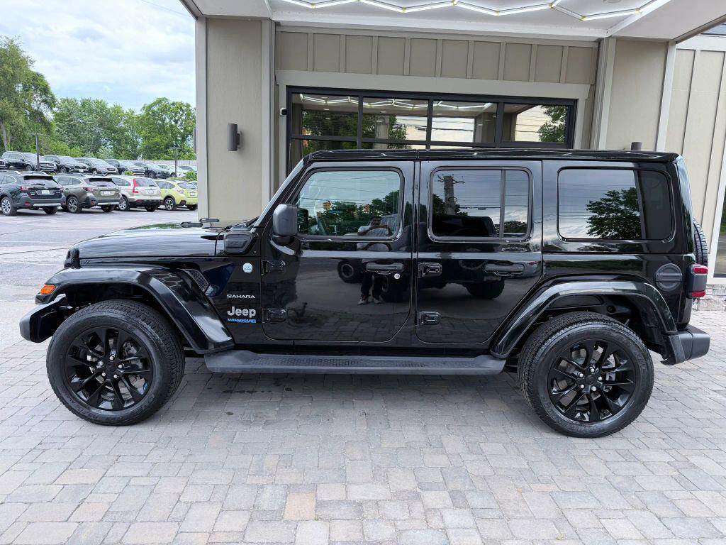 used 2022 Jeep Wrangler Unlimited 4xe car, priced at $27,999