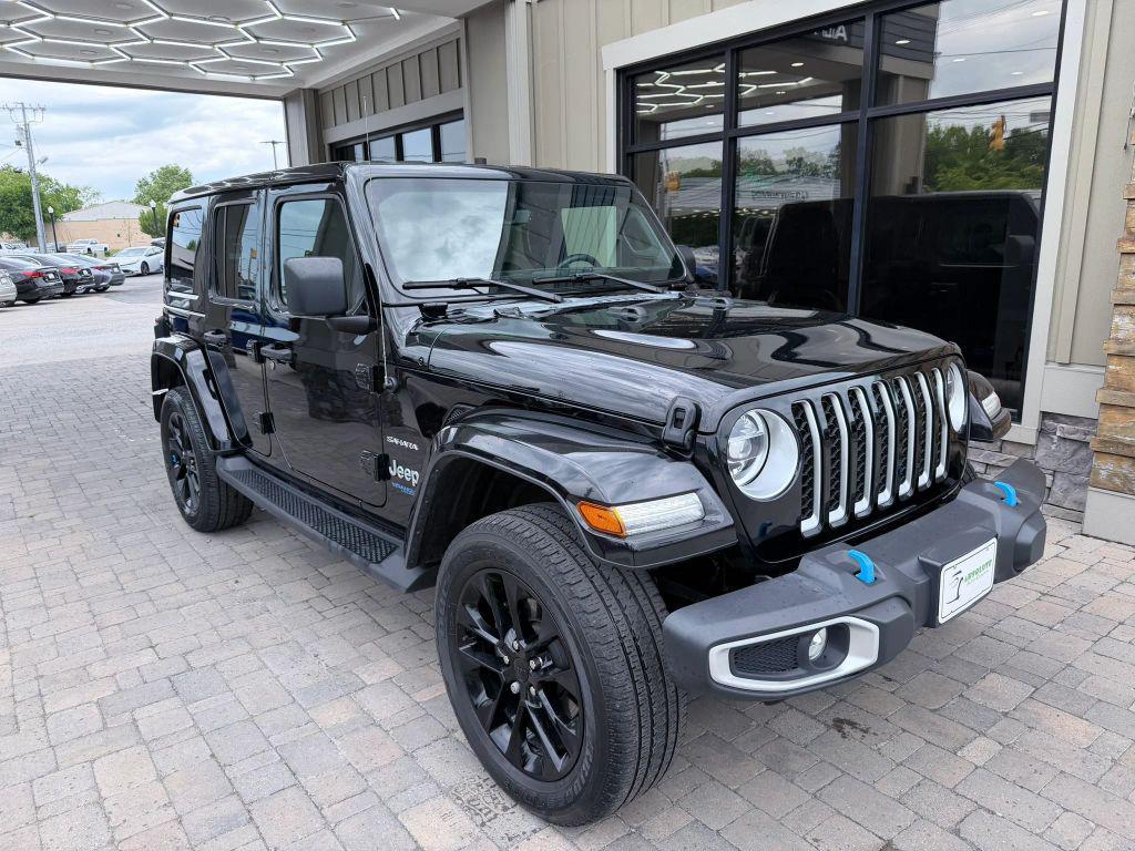 used 2022 Jeep Wrangler Unlimited 4xe car, priced at $27,999