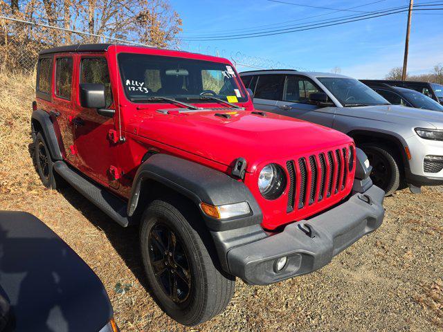used 2022 Jeep Wrangler Unlimited car, priced at $29,997