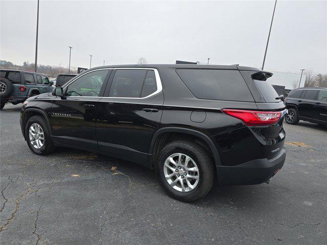 used 2021 Chevrolet Traverse car, priced at $18,997