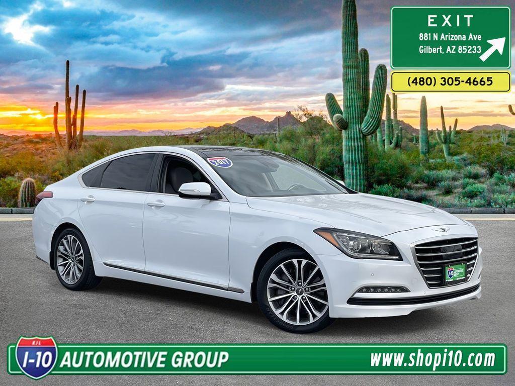 used 2017 Genesis G80 car, priced at $14,496
