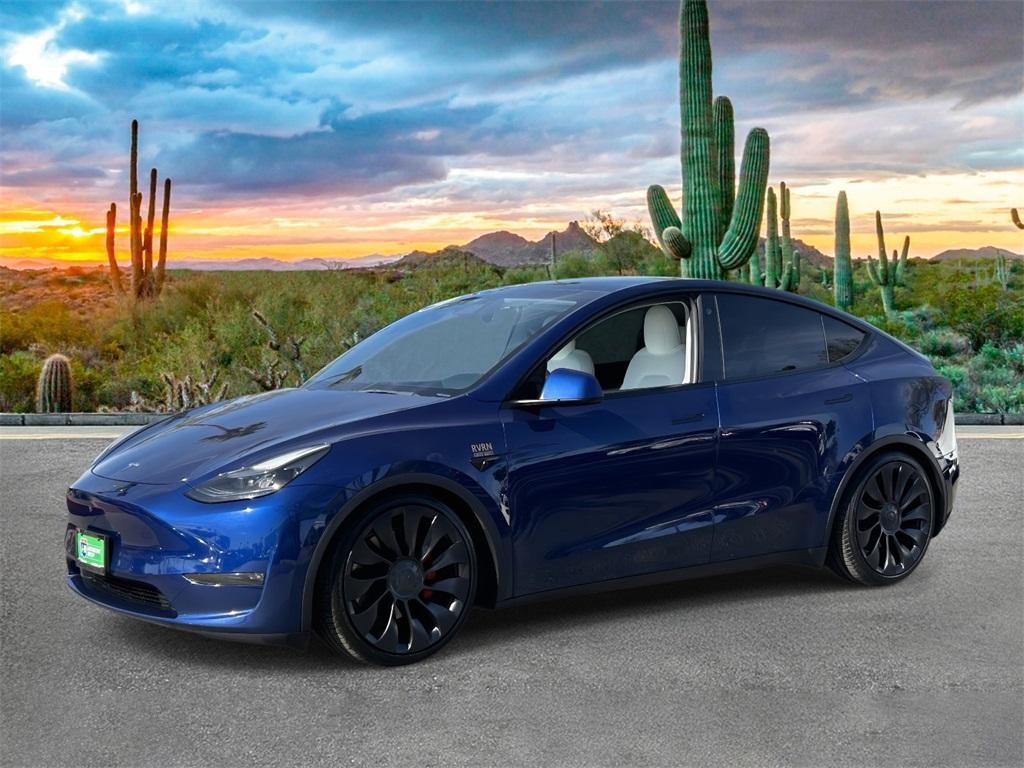 used 2022 Tesla Model Y car, priced at $25,999
