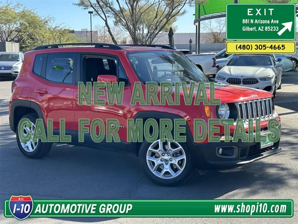 used 2016 Jeep Renegade car, priced at $14,995