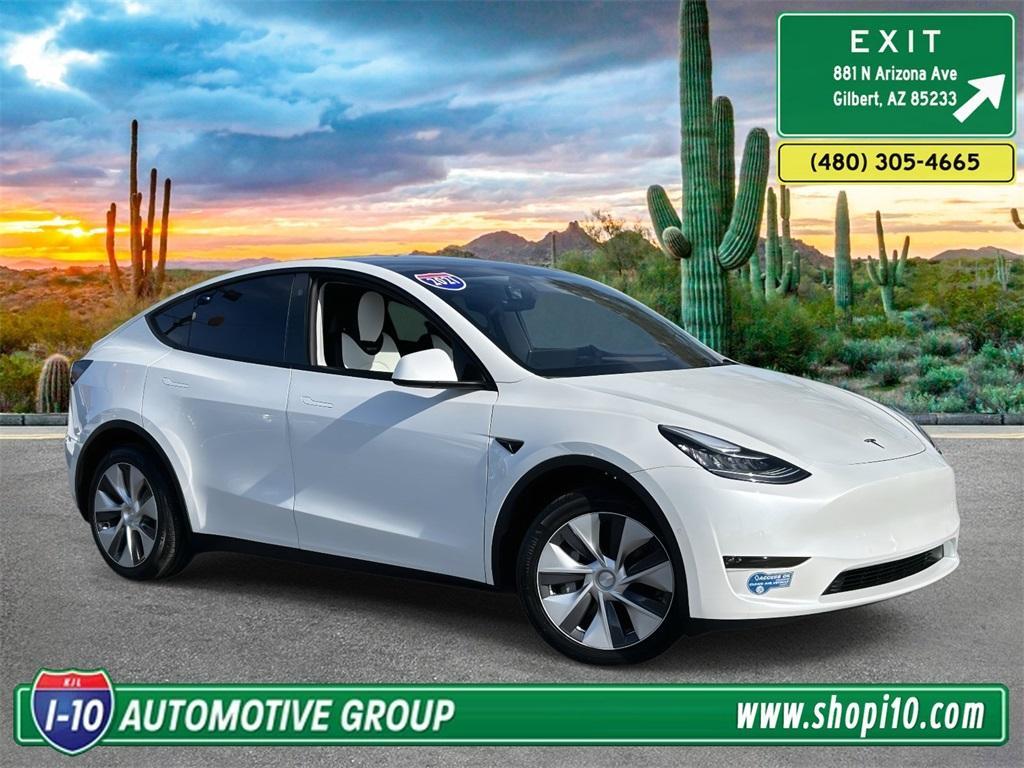 used 2021 Tesla Model Y car, priced at $30,619