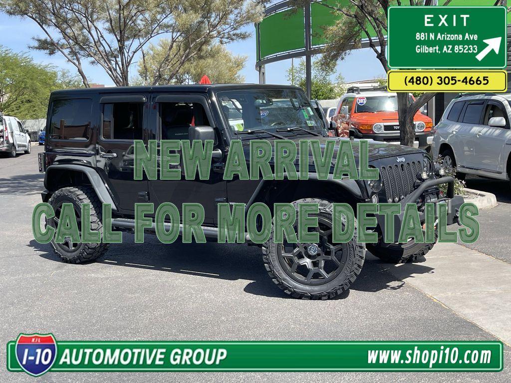 used 2014 Jeep Wrangler Unlimited car, priced at $25,996