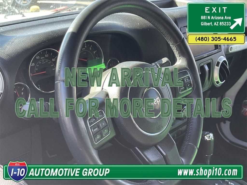 used 2015 Jeep Wrangler car, priced at $18,357
