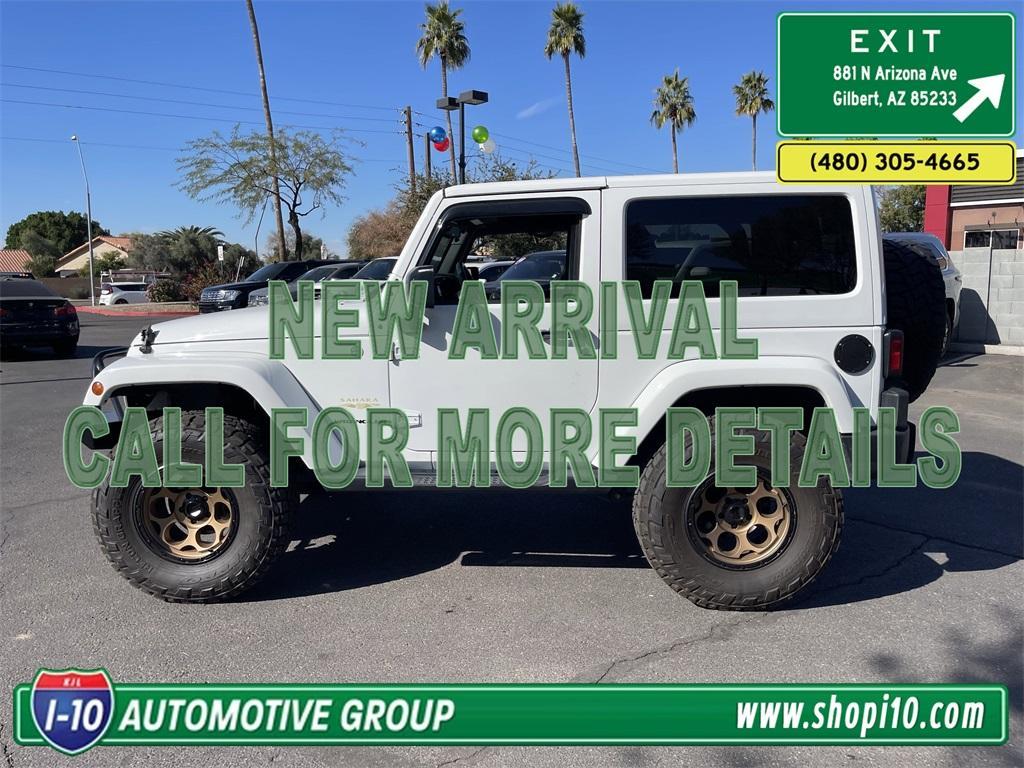 used 2015 Jeep Wrangler car, priced at $18,357