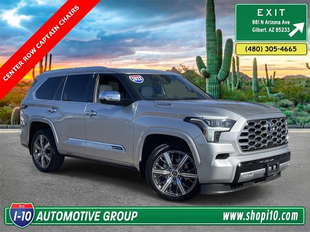 used 2023 Toyota Sequoia car, priced at $63,396