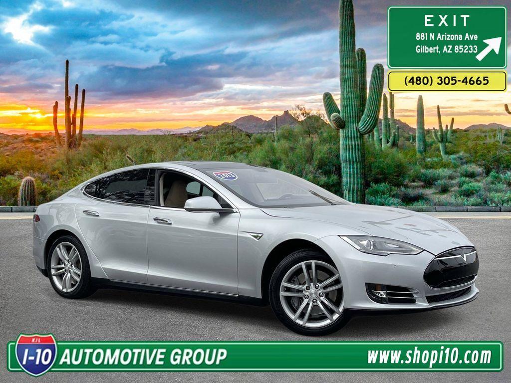 used 2013 Tesla Model S car, priced at $16,996