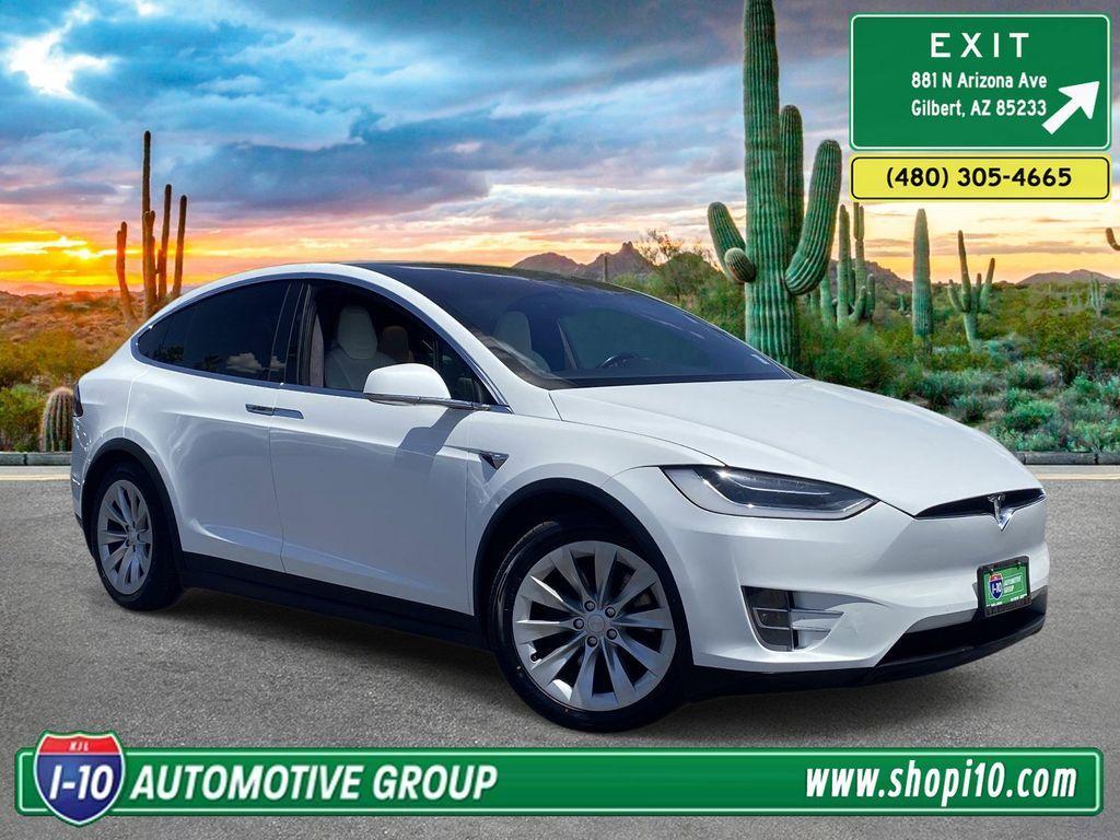 used 2018 Tesla Model X car, priced at $28,996