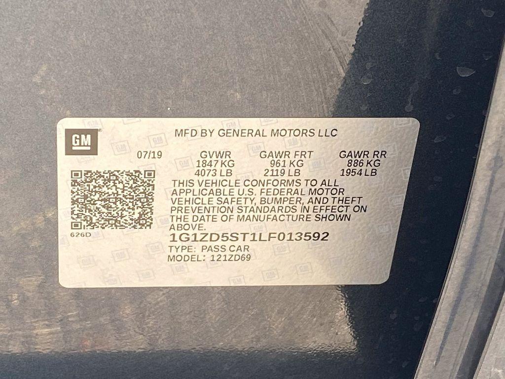 used 2020 Chevrolet Malibu car, priced at $18,494