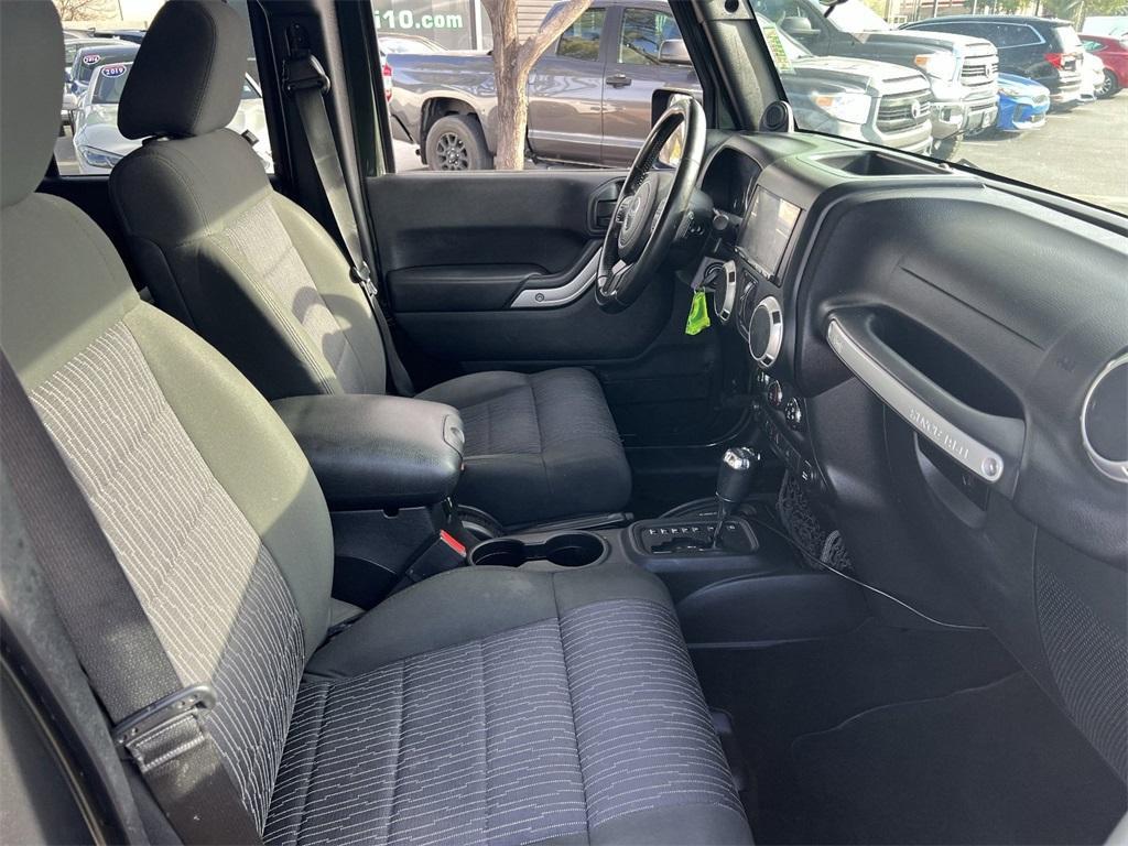 used 2011 Jeep Wrangler Unlimited car, priced at $15,245