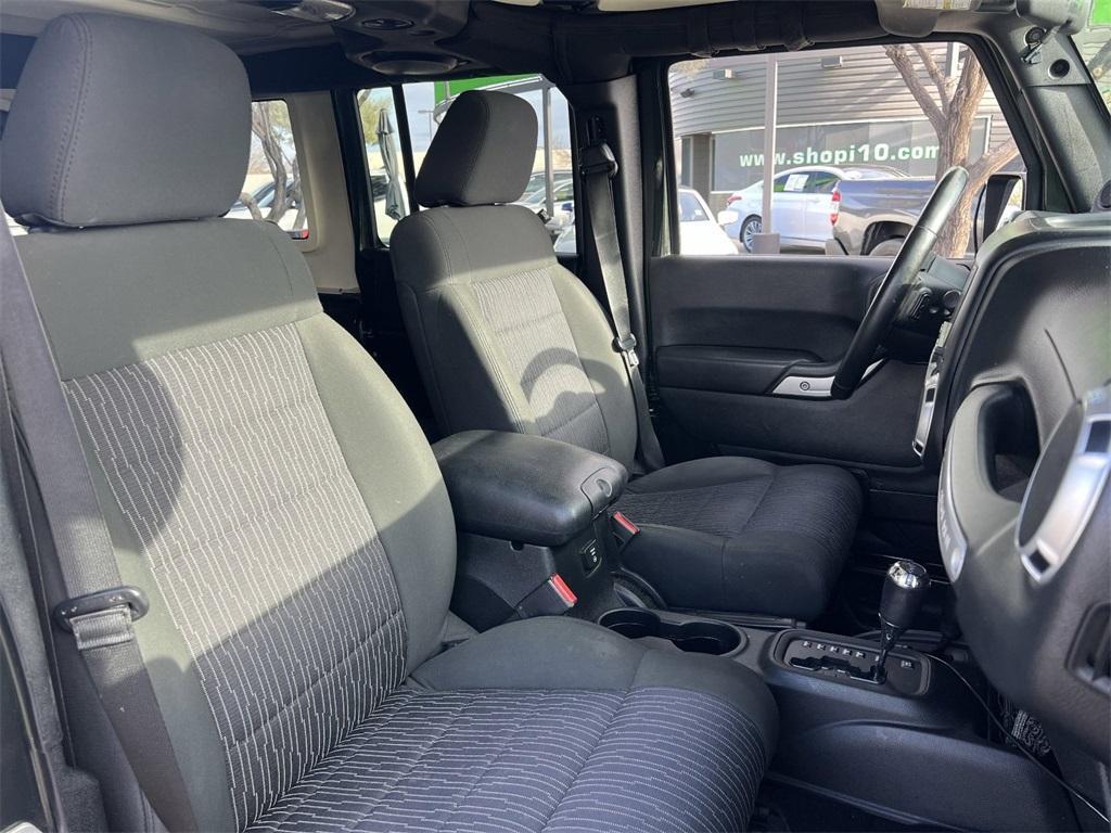 used 2011 Jeep Wrangler Unlimited car, priced at $15,245