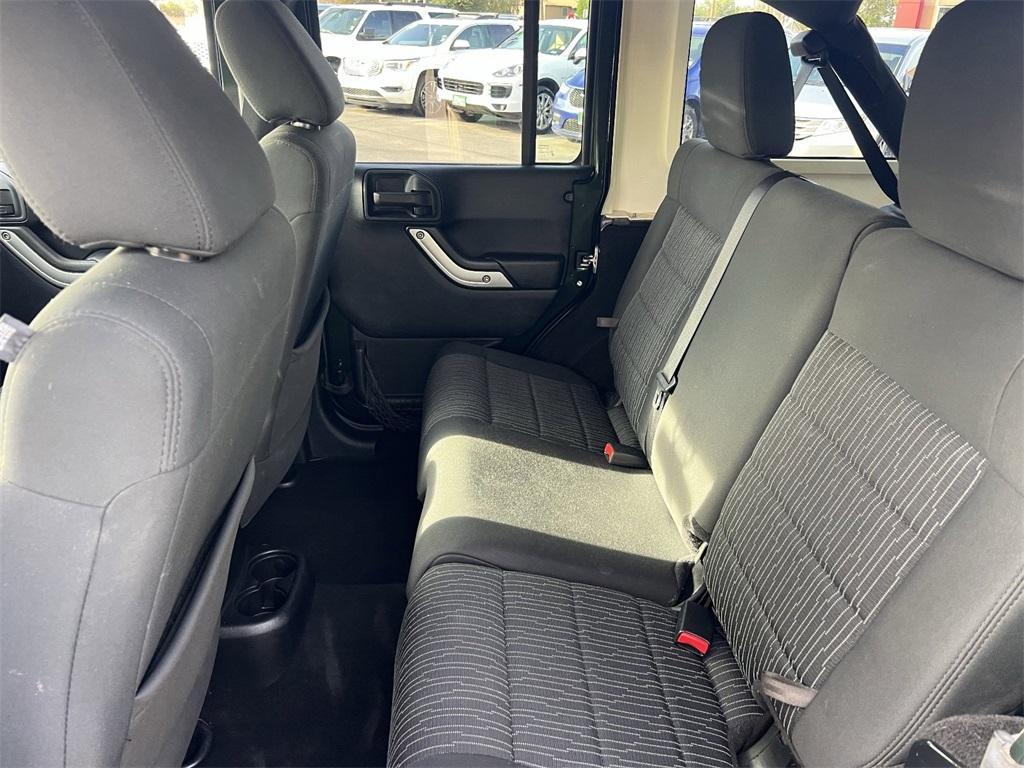 used 2011 Jeep Wrangler Unlimited car, priced at $15,245