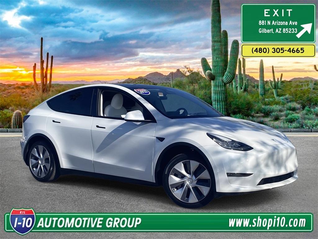used 2021 Tesla Model Y car, priced at $25,850