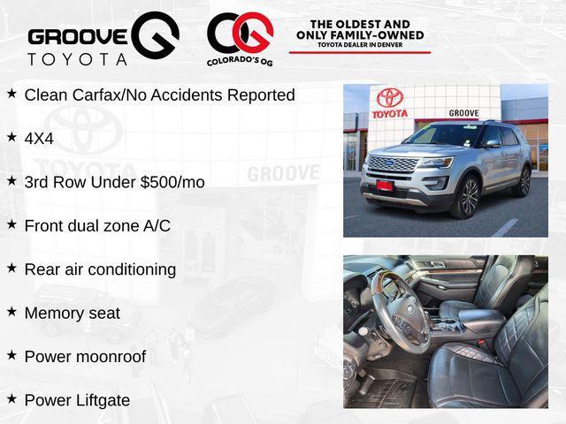 used 2017 Ford Explorer car, priced at $14,797