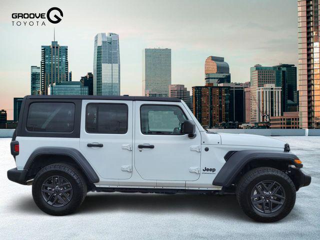 used 2024 Jeep Wrangler car, priced at $33,210