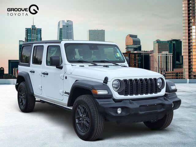 used 2024 Jeep Wrangler car, priced at $33,210