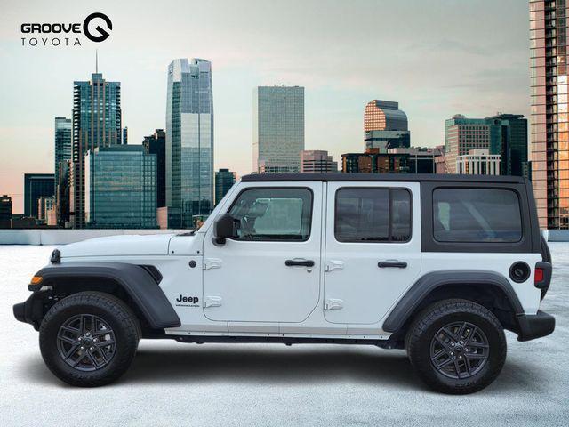 used 2024 Jeep Wrangler car, priced at $33,210