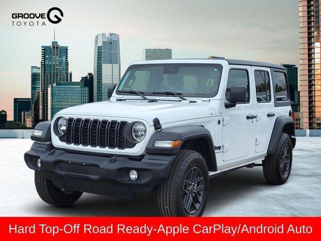 used 2024 Jeep Wrangler car, priced at $33,210