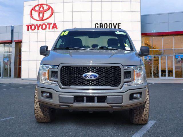 used 2018 Ford F-150 car, priced at $18,590