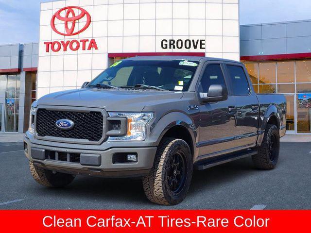 used 2018 Ford F-150 car, priced at $18,590