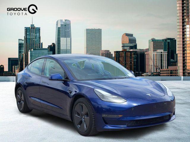 used 2023 Tesla Model 3 car, priced at $20,797