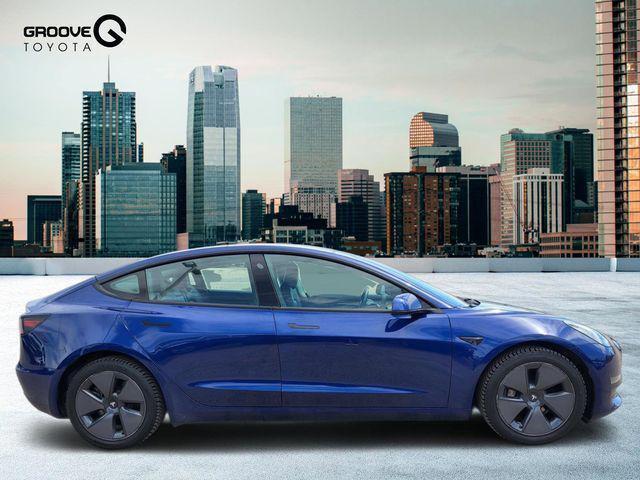used 2023 Tesla Model 3 car, priced at $20,797
