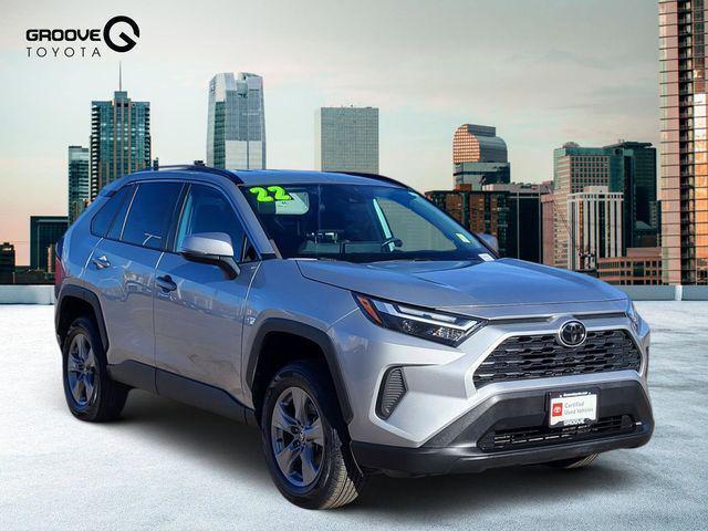 used 2022 Toyota RAV4 car, priced at $23,431