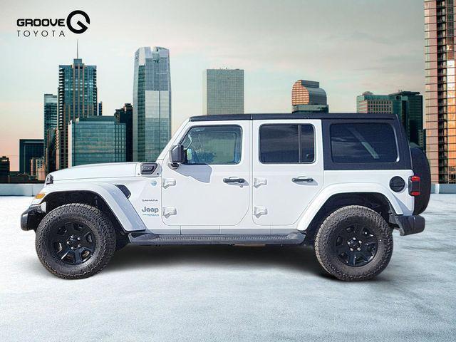 used 2022 Jeep Wrangler Unlimited 4xe car, priced at $24,790