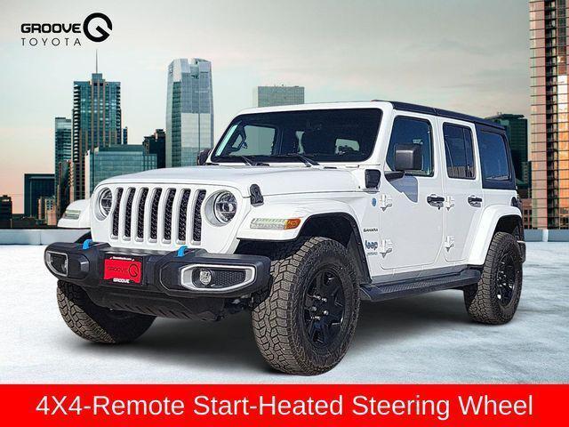used 2022 Jeep Wrangler Unlimited 4xe car, priced at $24,790
