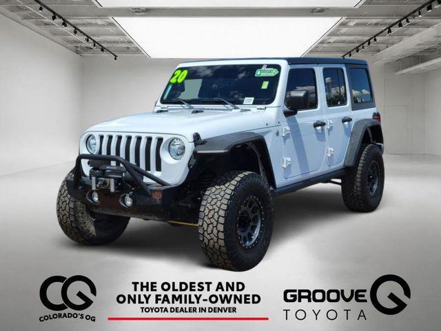 used 2020 Jeep Wrangler Unlimited car, priced at $21,731