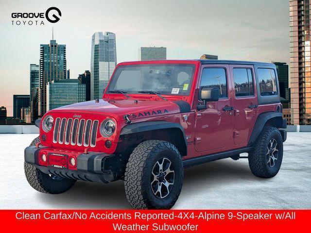 used 2016 Jeep Wrangler Unlimited car, priced at $20,994