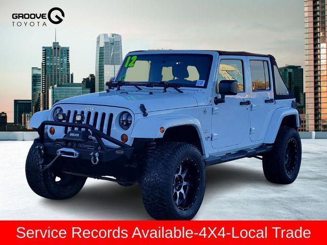 used 2012 Jeep Wrangler Unlimited car, priced at $10,995