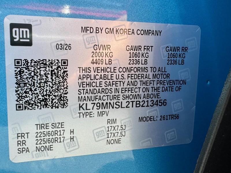 new 2026 Chevrolet TrailBlazer car, priced at $25,680