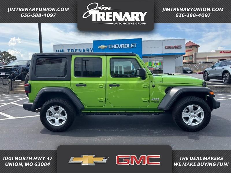 used 2019 Jeep Wrangler Unlimited car, priced at $21,290