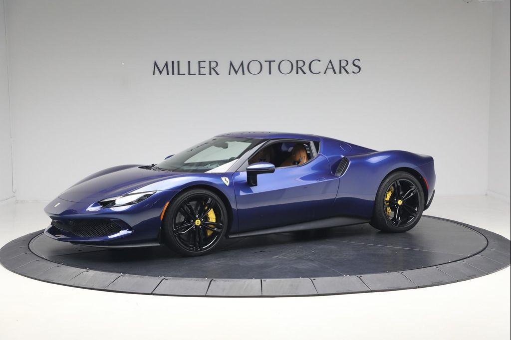 used 2024 Ferrari 296 GTB car, priced at $329,900