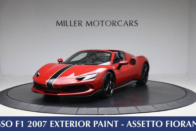 used 2024 Ferrari 296 GTS car, priced at $445,900