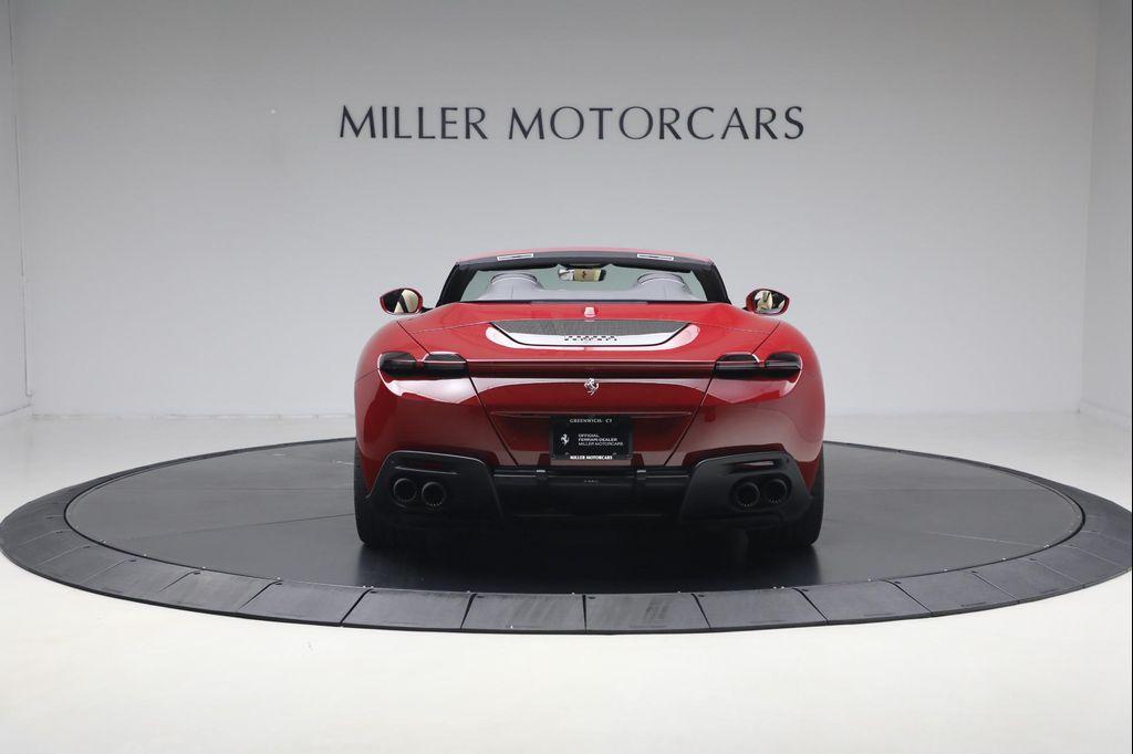 used 2025 Ferrari Roma Spider car, priced at $311,498