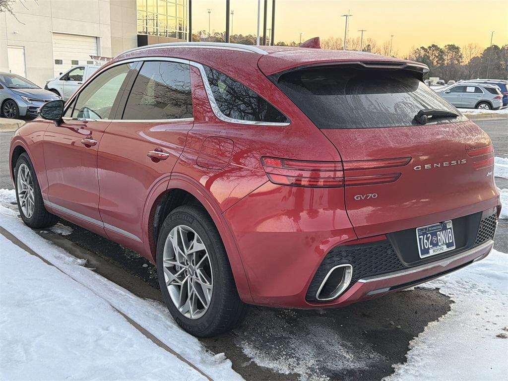 used 2025 Genesis GV70 car, priced at $35,991