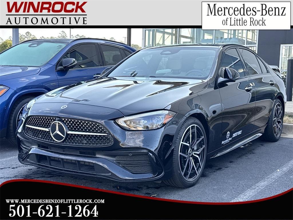 used 2025 Mercedes-Benz C-Class car, priced at $52,500
