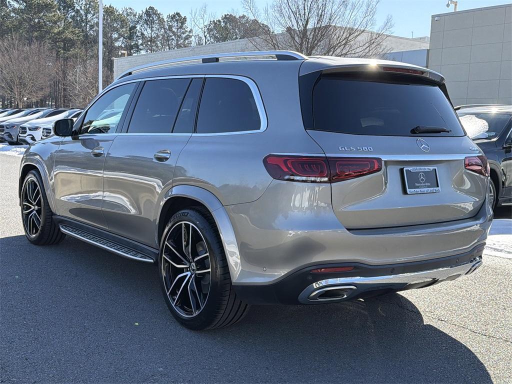used 2021 Mercedes-Benz GLS 580 car, priced at $47,900