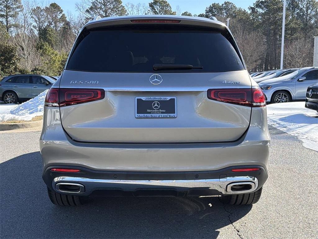 used 2021 Mercedes-Benz GLS 580 car, priced at $47,900