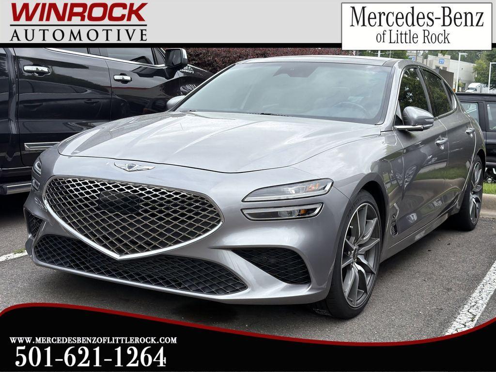 used 2022 Genesis G70 car, priced at $27,500