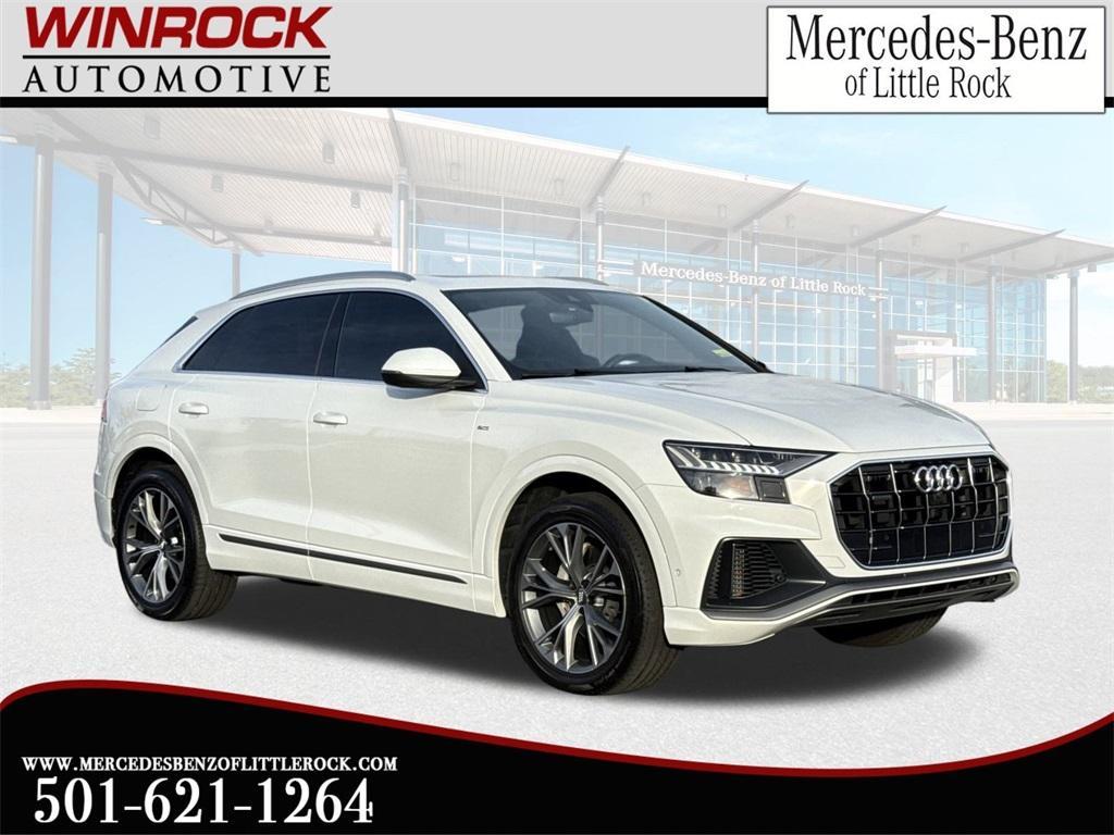 used 2021 Audi Q8 car, priced at $37,248