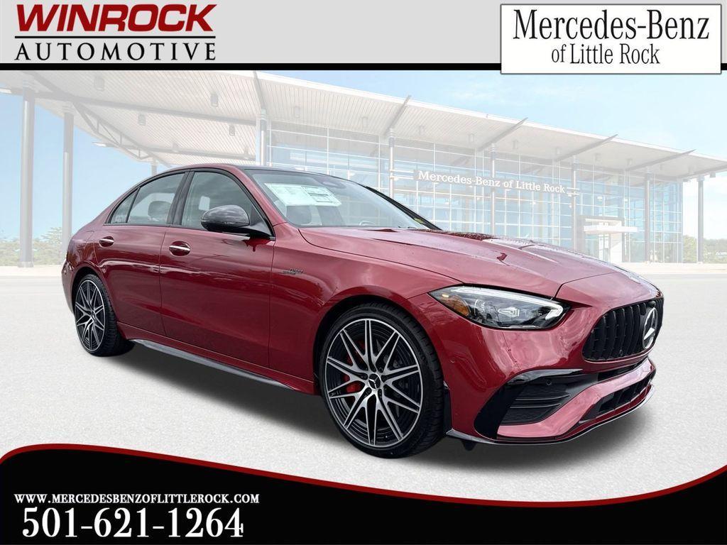 new 2025 Mercedes-Benz AMG C 43 car, priced at $80,905
